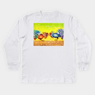 Roosters Kids Long Sleeve T-Shirt